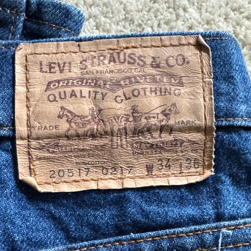 Levi's Classic Blue Jeans